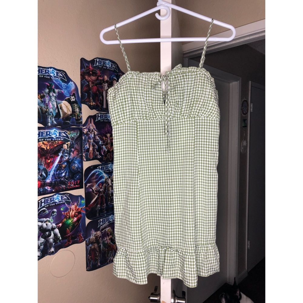 Pacsun L.A. Hearts Gingham Mini Dress Size M
